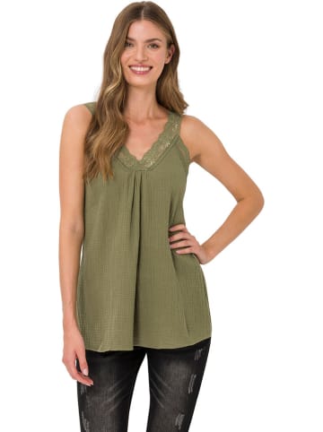 Heine Top w kolorze khaki