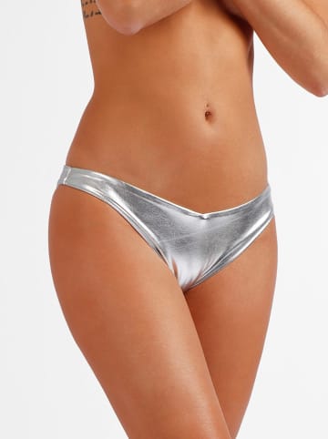admas Bikinislip zilverkleurig
