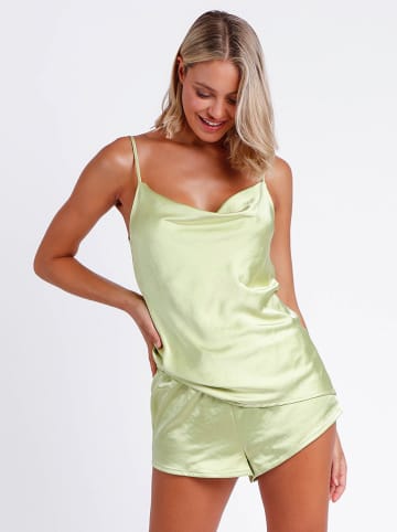 admas Pyjama in Hellgrün