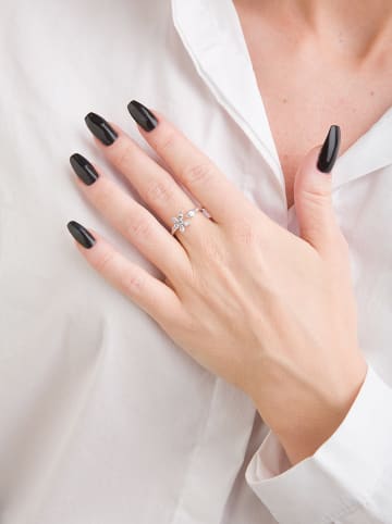 Pandora Silber-Ring mit Zirkonia