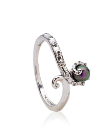 Pandora Zilveren ring met edelstenen en parel