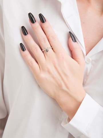 Pandora Zilveren ring met edelstenen en parel
