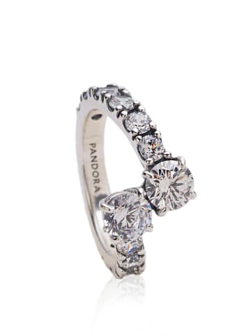 Pandora Silber-Ring mit Edelsteinen