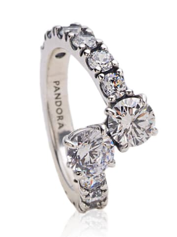 Pandora Zilveren ring met edelstenen