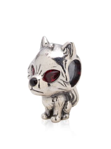 Pandora Zilveren bead met kristallen
