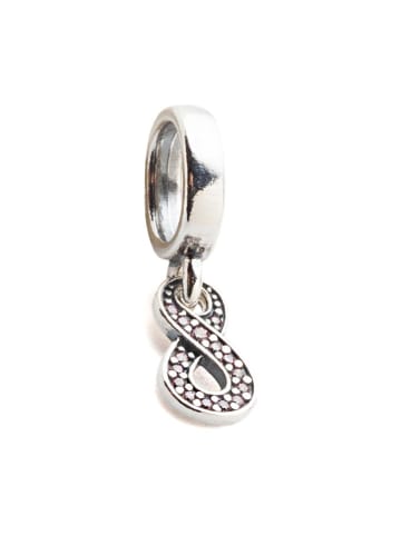 Pandora Zilveren hanger met kristallen