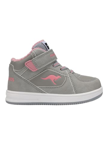Kangaroos Sneakers "K-CPI Kalino" grijs/lichtroze