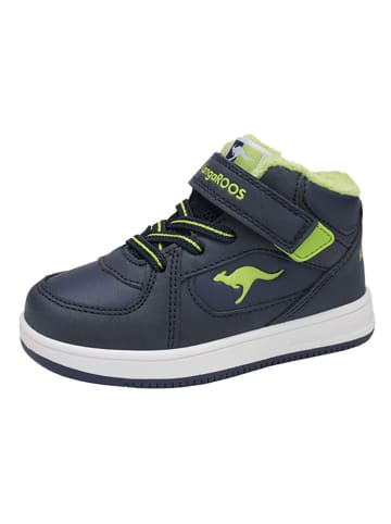 Kangaroos Sneakers "K-CPI Kalino" in Dunkelblau/ Gr?n