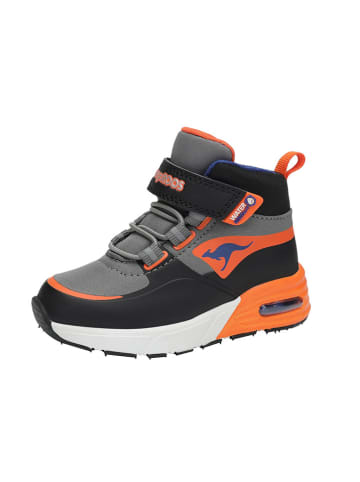 Kangaroos Sneakers "K-XI Creed" in Grau/ Orange/ Schwarz