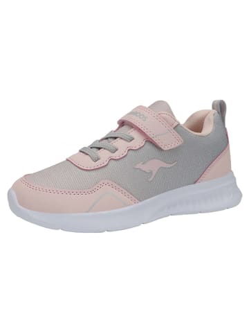 Kangaroos Sneakersy "KL-Class" w kolorze szaro-jasnoróżowym