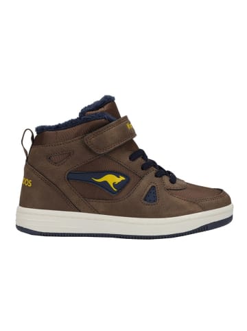 Kangaroos Sneakers "K-CP Kalley II EV" in Dunkelblau/ Braun