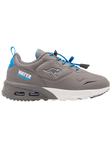Kangaroos Sneakers "KX-Raptor Low" in Grau/ Blau