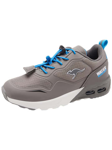 Kangaroos Sneakers "KX-Raptor Low" in Grau/ Blau