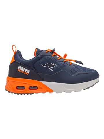 Kangaroos Sneakers "KX-Raptor Low" donkerblauw/oranje