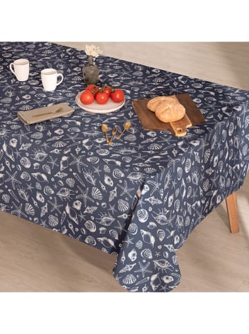 Mint Rugs Tischdecke "Summer Special Bahia" in Dunkelblau/ Weiß