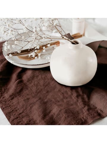 Mint Rugs 2-delige set: servetten "Delfos" bruin