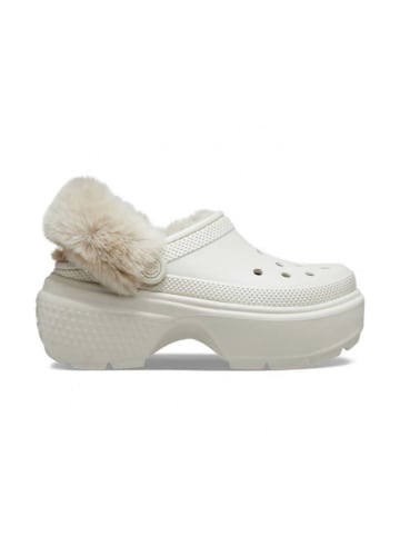 Crocs Chodaki "Stomp Lined" w kolorze kremowym