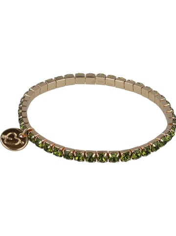 Otazu Vergulde armband met Swarovski-kristallen