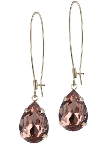 Otazu Vergold. Ohrringe mit Swarovski Kristallen