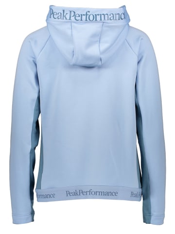 Peak Performance Hoodie in Hellblau