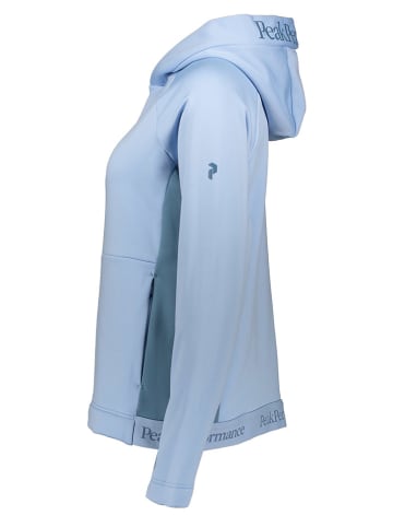 Peak Performance Hoodie in Hellblau