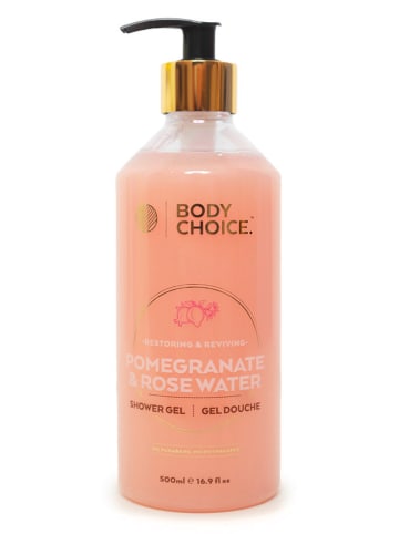 Body Choice Duschgel "Pomegranate & Rose Water", 500 ml