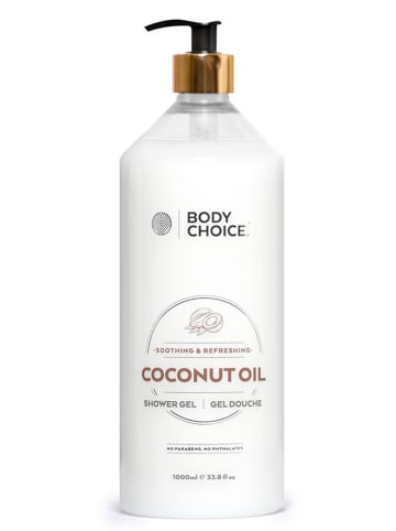 Body Choice Żel pod prysznic "Coconut Oil" - 1000 ml