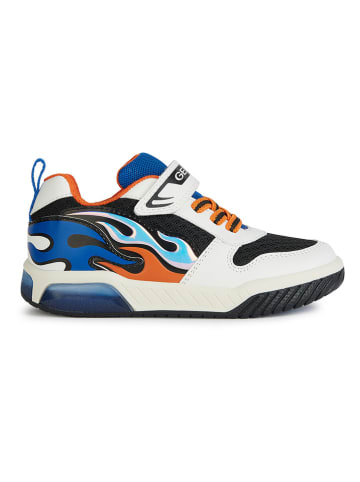 Geox Sneakers "Lights - Inek" wit/meerkleurig