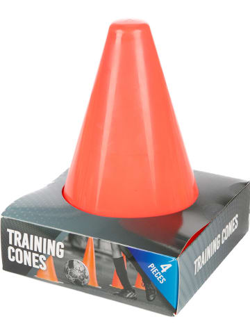 Toi-Toys 4tlg. Hütchen-Set in Orange - (H)19 x Ø14,5 cm - ab 3 Jahren