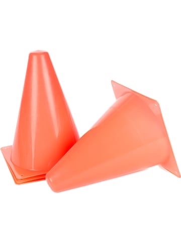 Toi-Toys 4-delige pilonnenset oranje - (H)19 x Ø14,5 cm - vanaf 3 jaar