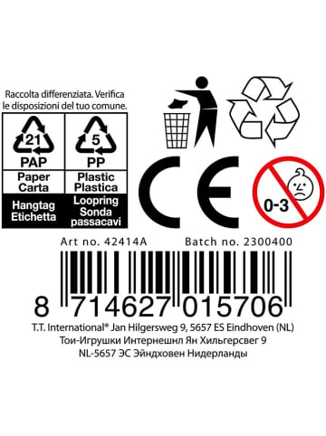 Toi-Toys 9-delige jeu-de-boulespel "Play out" meerkleurig - vanaf 3 jaar