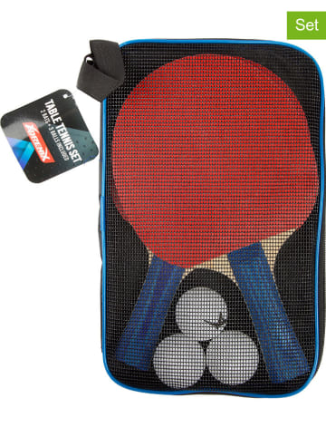 Toi-Toys 5tlg. Tischtennis-Schläger in Schwarz/ Rot - ab 3 Jahren