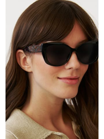 TATUUM Damskie okulary przeciwsłoneczne w kolorze czarno-niebieskim