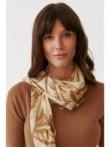 TATUUM Schal in Beige/ Hellbraun - (L)180 x (B)100 cm