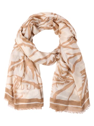 TATUUM Schal in Beige/ Hellbraun - (L)180 x (B)100 cm
