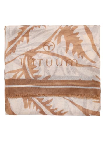 TATUUM Schal in Beige/ Hellbraun - (L)180 x (B)100 cm