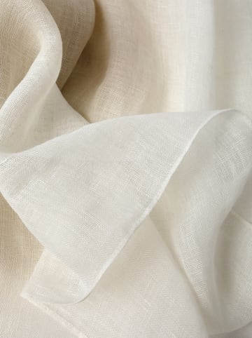TATUUM Leinen-Schal in Beige - (L)195 x (B)70 cm