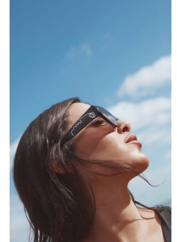 TATUUM Damen-Sonnenbrille in Schwarz/ Hellbraun