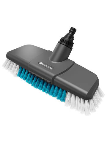 Gardena Steelborstel "Cleansystem Hard" grijs
