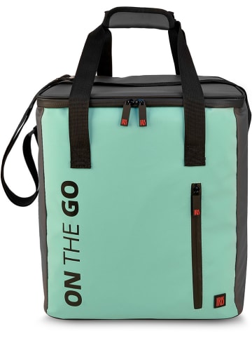 IRIS Koeltas "On the go" mintgroen - (B)34 x (H)35,5 x (D)26 cm