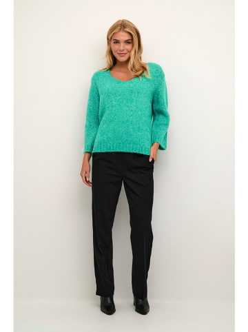 Kaffe Pullover in Türkis
