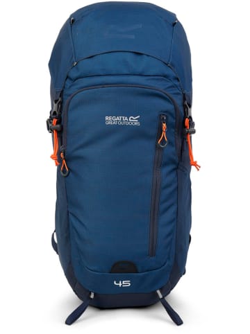 Regatta Wanderrucksack "Highton V2" in Blau - 45 l - (B)40 x (H)60 x (T)14 cm