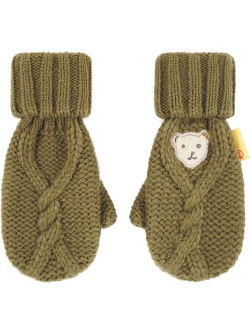 Steiff Fäustlinge in Khaki
