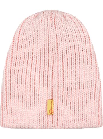 Steiff Czapka beanie w kolorze jasnoróżowym