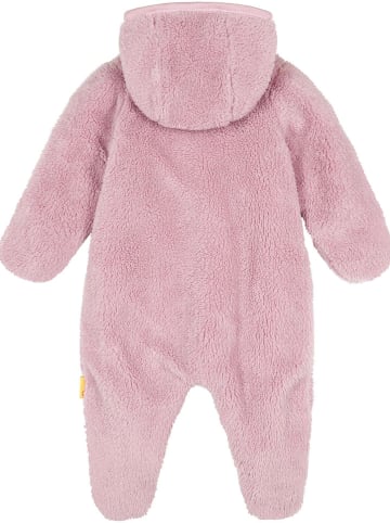 Steiff Fleeceoverall in Rosa