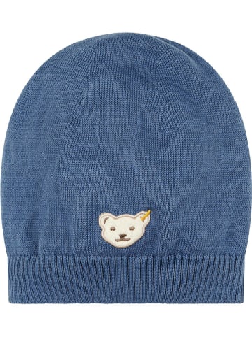 Steiff Beanie blauw