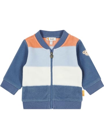 Steiff Fleece vest blauw