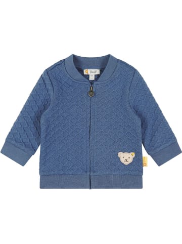 Steiff Sweatjacke in Blau