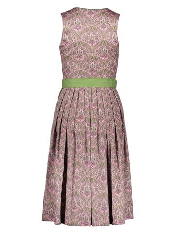 Berwin & Wolff Dirndl in Rosa/ Grün