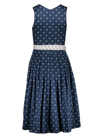 Berwin & Wolff Dirndl in Dunkelblau/ Weiß
